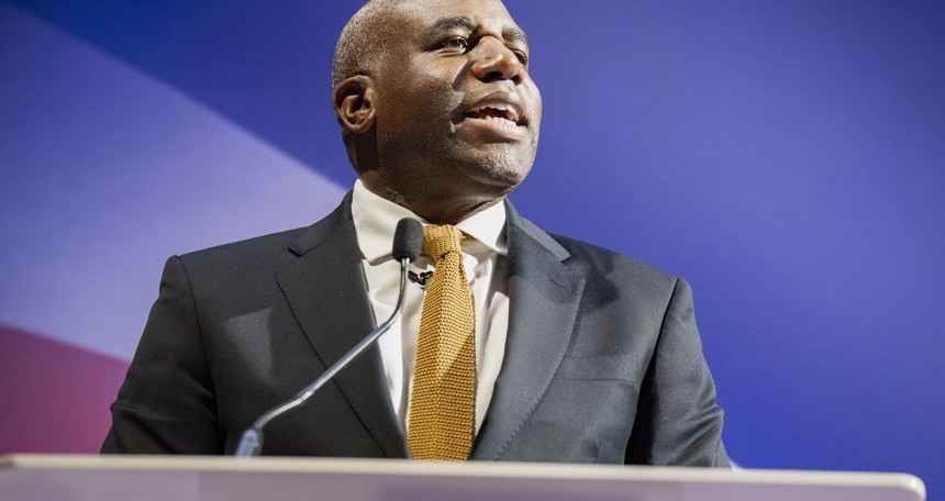 David Lammy At Annual Dinner