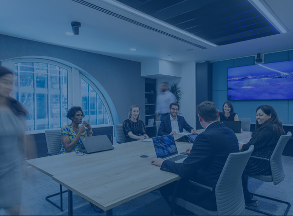 Stock Image Boardroom 2 (Blue Filter)
